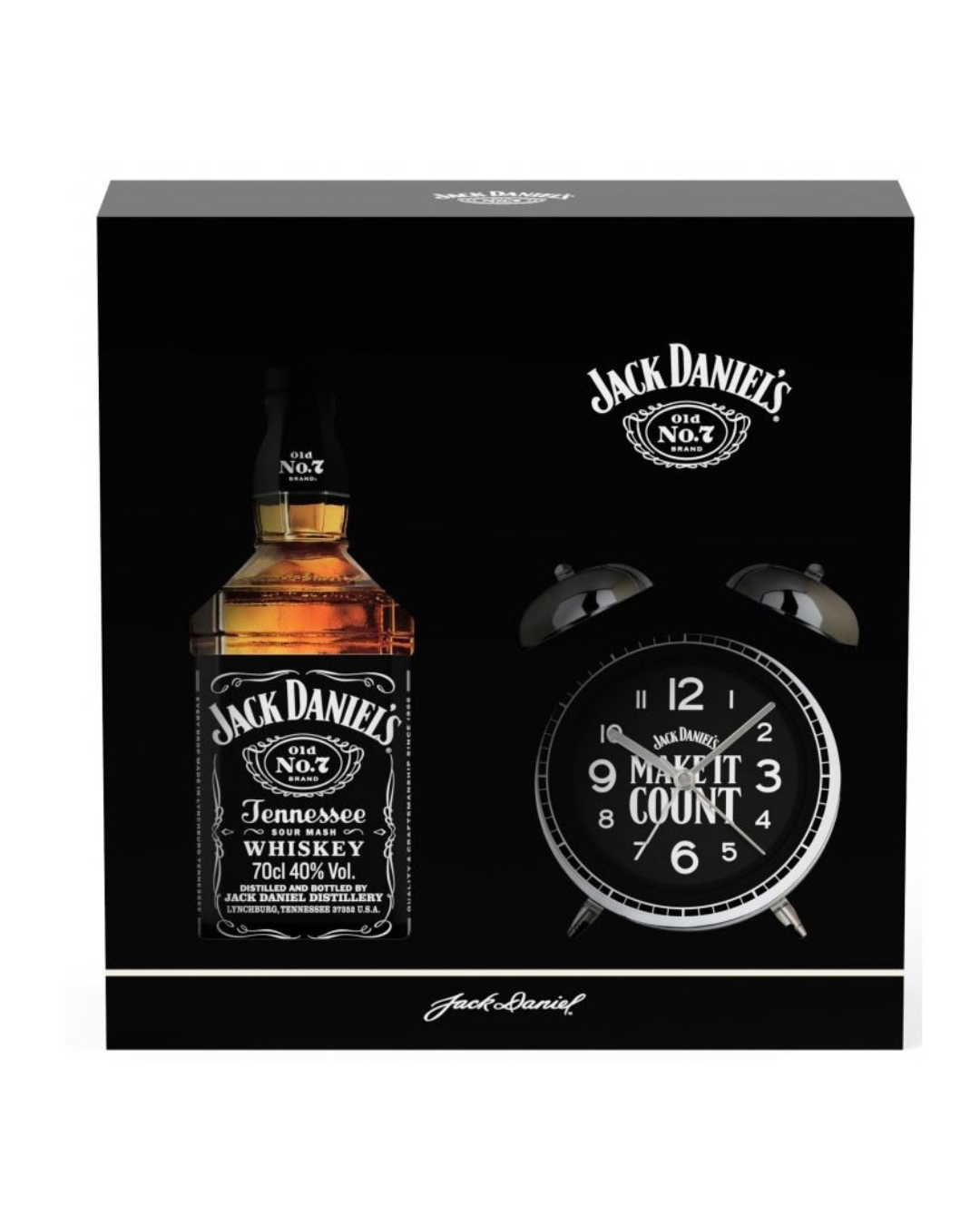 Whisky Jack Daniels + Alarm Clock